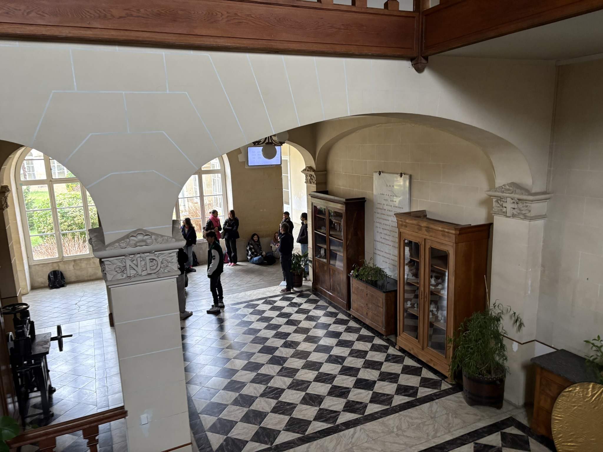 Classe des 4eme du Collège Notre Dame La Flèche