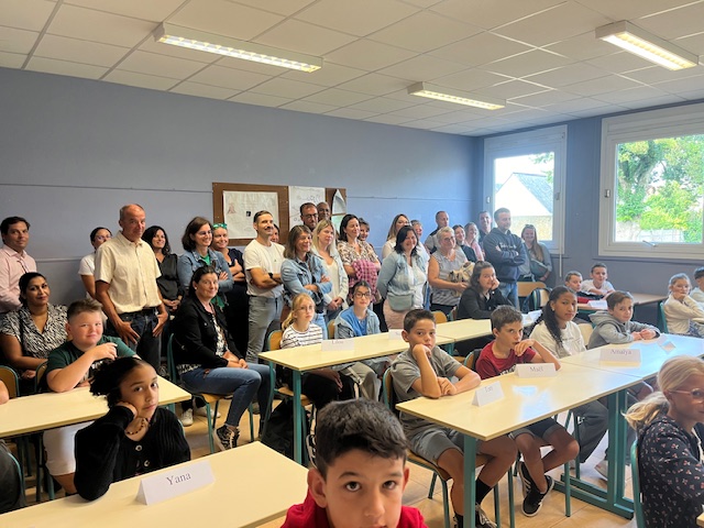 Classe des 6eme du Collège Notre Dame La Flèche