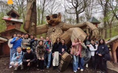 Les élèves de l’option Arts Plastiques en Normandie Jour 1