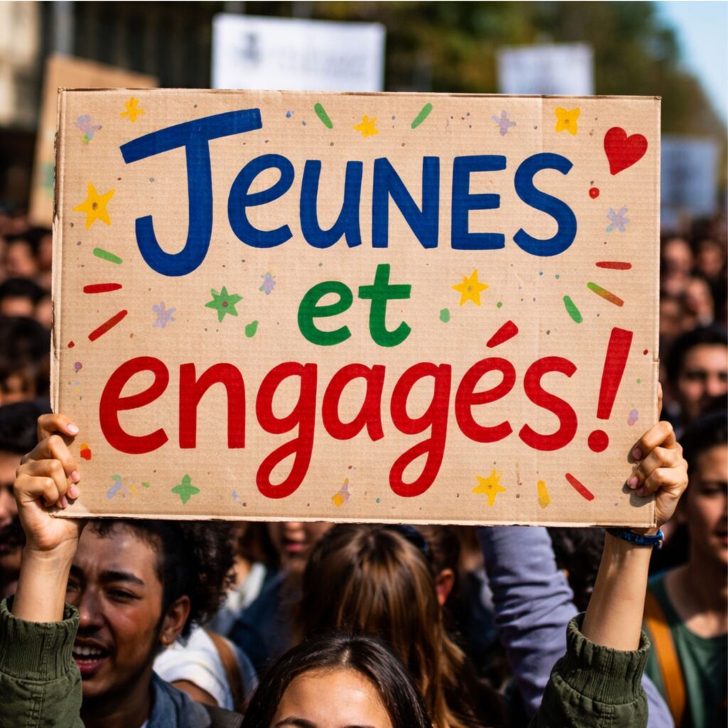 Exposition : "Jeunes et Engagés — La Voix du Papier" Le Projet : Quand l'Art se fait l'écho de nos convictions Comment affirmer ses idées, critiquer une injustice ou défendre une cause essentielle aujourd'hui ? C’est le défi qu’ont relevé nos élèves dans